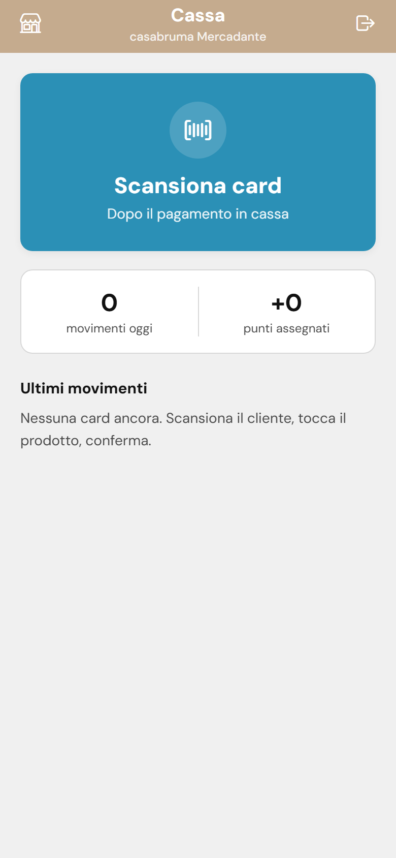 casabruma staff Cassa home screen